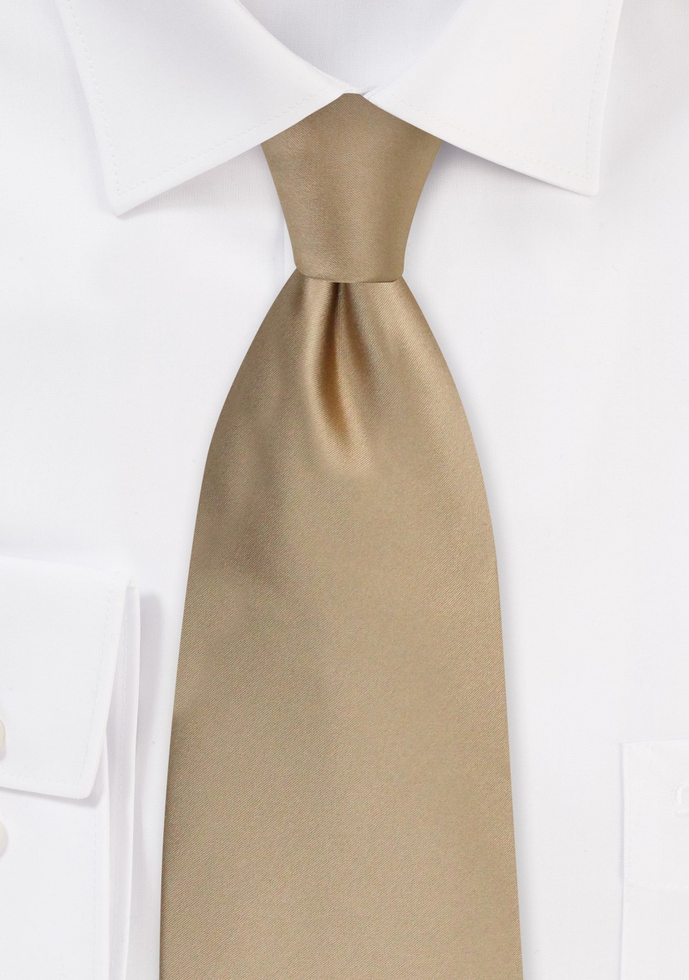 Light Brown Necktie in XL