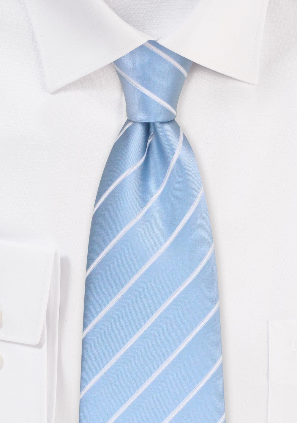 Blue Neckties - Light blue necktie