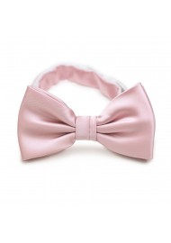 Soft Pink Bow Tie