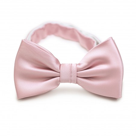 Soft Pink Bow Tie