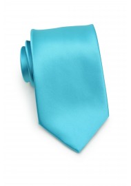 Bold Aqua Necktie