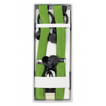 Dress Clover Green Suspenders in Box