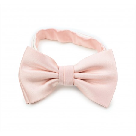 Peach Blush Wedding Bow Tie