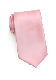 Petal Pink Fabric Necktie