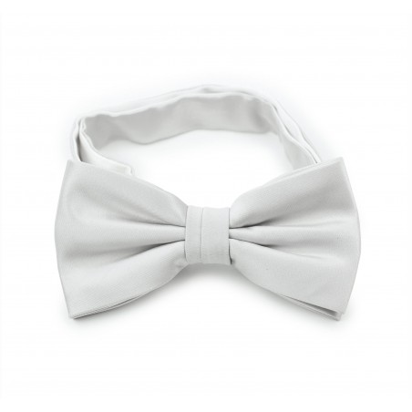 Light Silver Bow Tie
