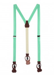 Mint Hued Suspenders