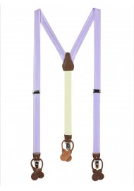 Light Lavender Suspenders