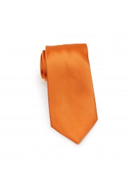 Persimmon Orange Necktie