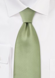 Necktie in Sage Green