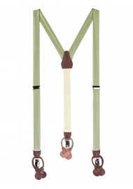 Suspenders in Sage Green