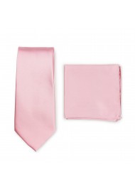 Petal Pink Necktie Set
