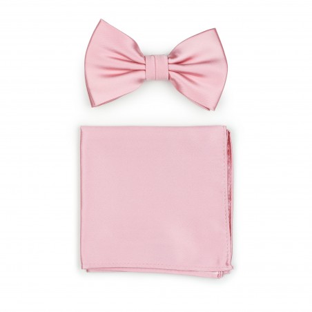 Petal Pink Bow Tie Set