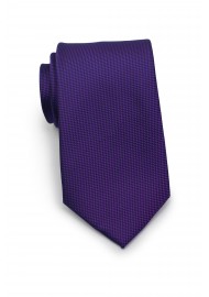 Textured Tie in Regency Purple