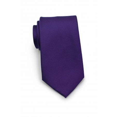 Textured Tie in Regency Purple