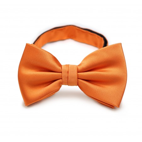 Persimmon Orange Bow Tie