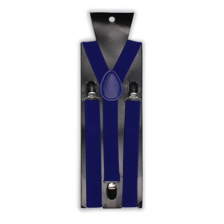 Suspenders in Horizon Blue Packaging