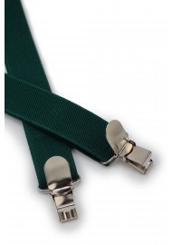 Suspenders in Hunter Green Clips