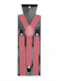 Suspenders in Tulip Pink Packaging