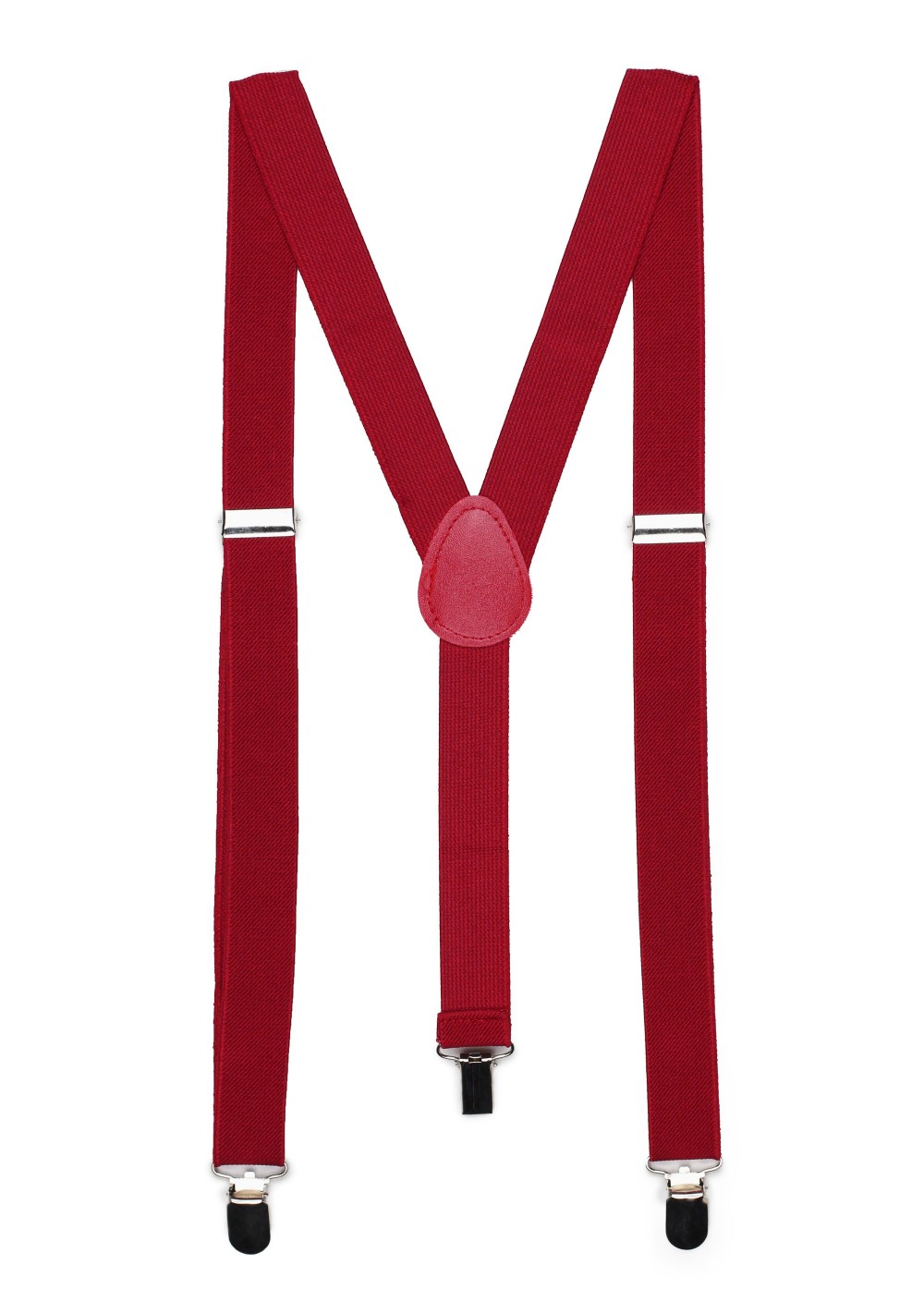 Cherry Red Suspenders