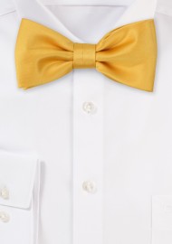 Amber Gold Bow Tie