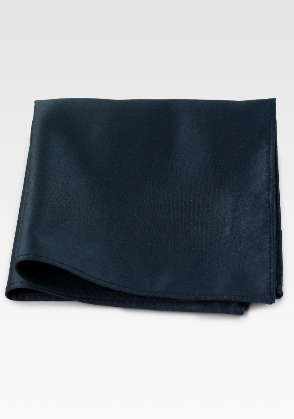 Charcoal Colored Suit Hanky