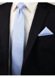 Skinny Tie Set in Blue Bird Styled