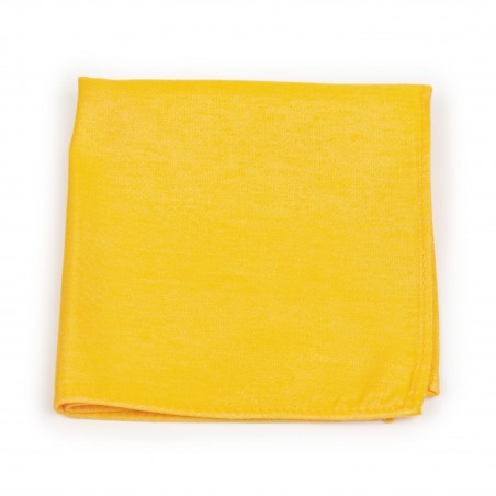Matte Skinny Pocket Square in Marigold