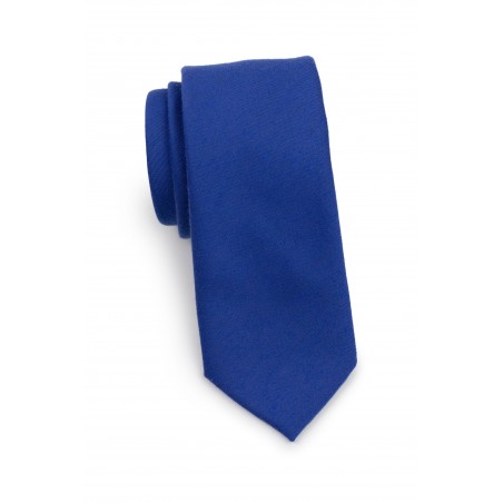 Marine Blue Skinny Tie