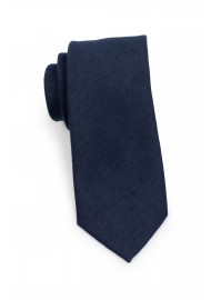 Midnight Blue Skinny Tie