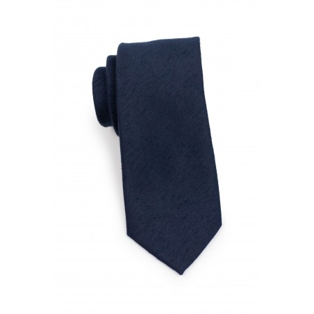 Midnight Blue Skinny Tie