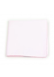Linen Texture Pocket Square in Blush