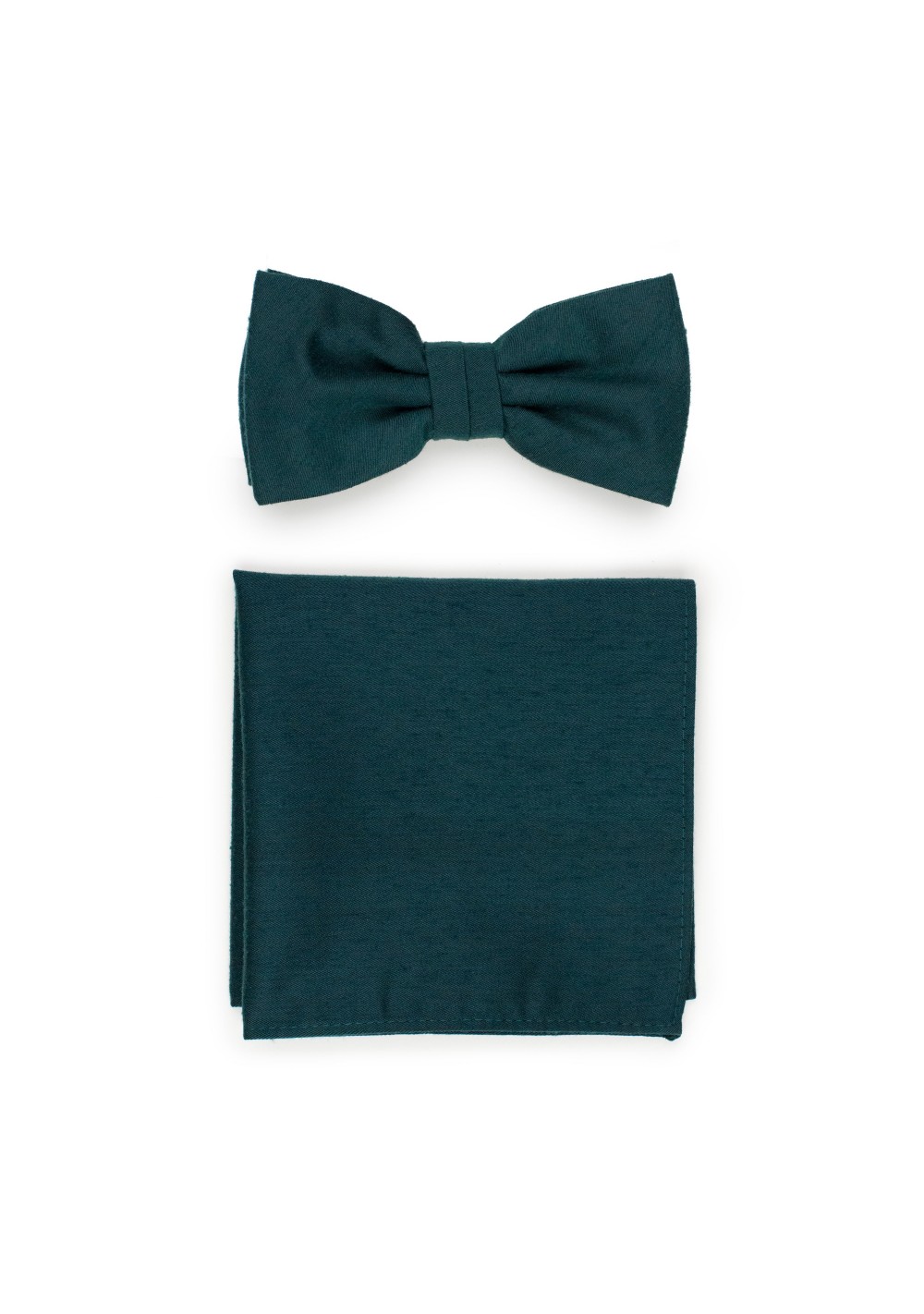 Forest Green Bow Tie Set