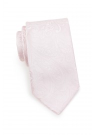 Bridal Pink Mens Paisley Tie
