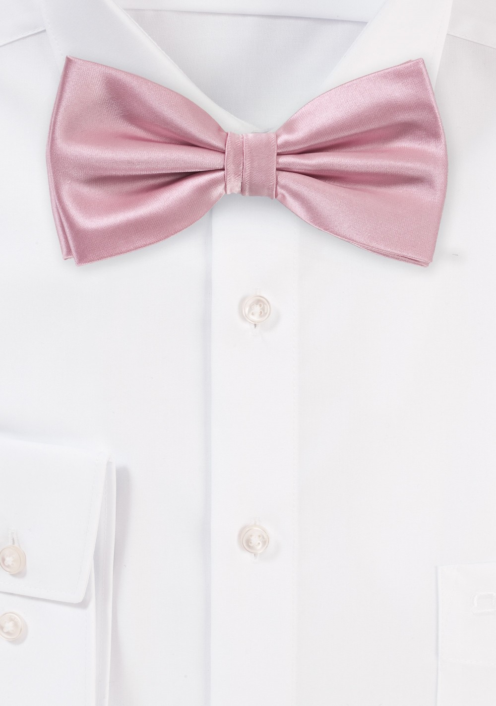 Mens Bow Tie in Dusty Rose
