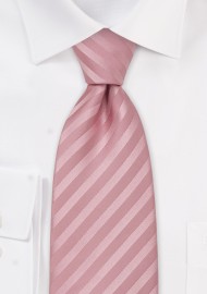 Striped Kids Tie in Pink