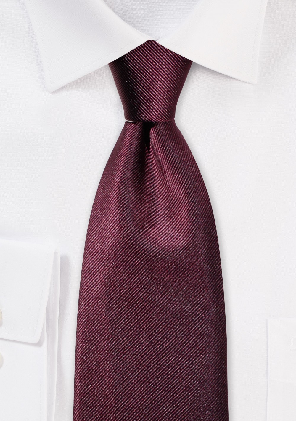 Burgundy Textured Tie