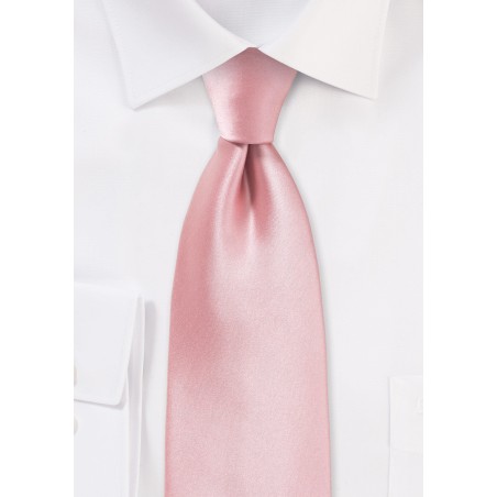 Petal Pink Hued Kids Necktie