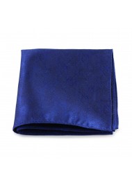 Woodgrain Texture Pocket Square in Dress Blue