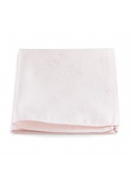 Woodgrain Texture Pocket Square in Blush Pink