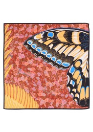 Autumn Hued Butterfly Print Scarf