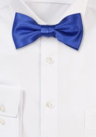 Satin Kids Bow Tie in Morning Glory