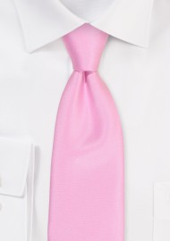 Satin Tie in Pink