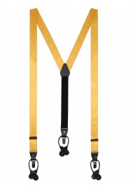 Amber Gold Satin Suspenders