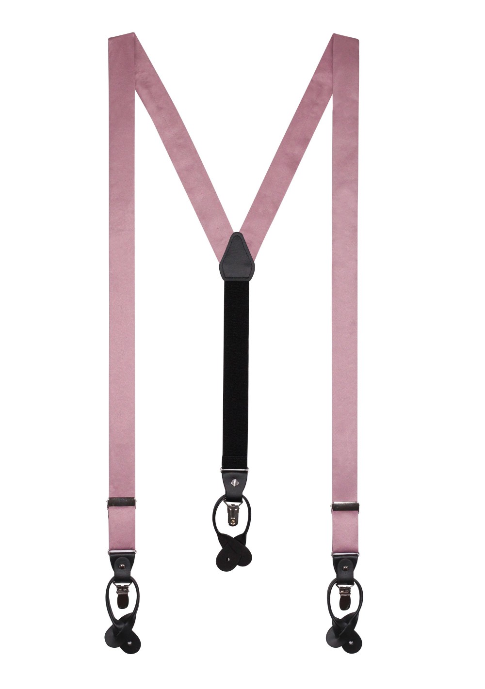 Quartz Pink Dress Suspenders