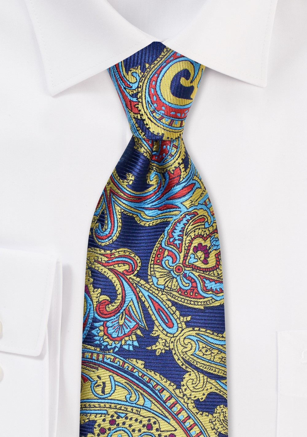 Golden Paisley Designer Tie