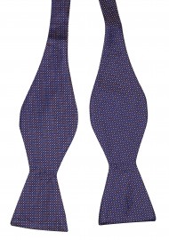 Tartan Silk Bowtie in Self-Tie Style Untied