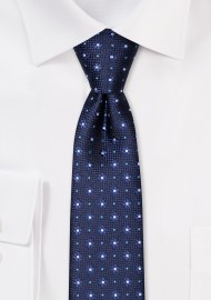 Teal Floral Skinny Tie