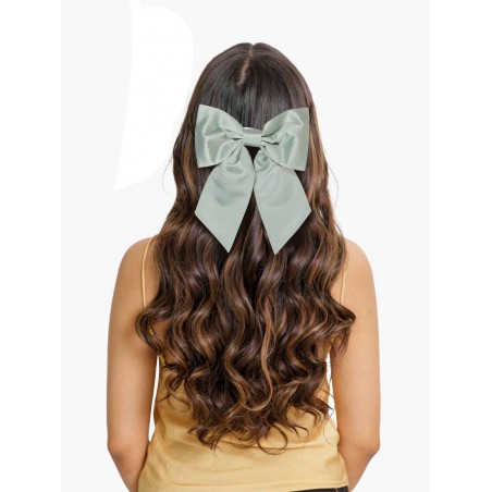 Hair Bow in Dusty Sage Women's Hair Clip