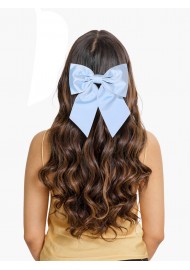 Hair Bow in Ice Blue Women's Hair Clip