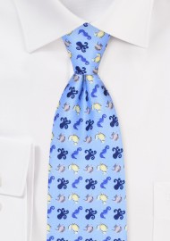 Sea Creature Necktie